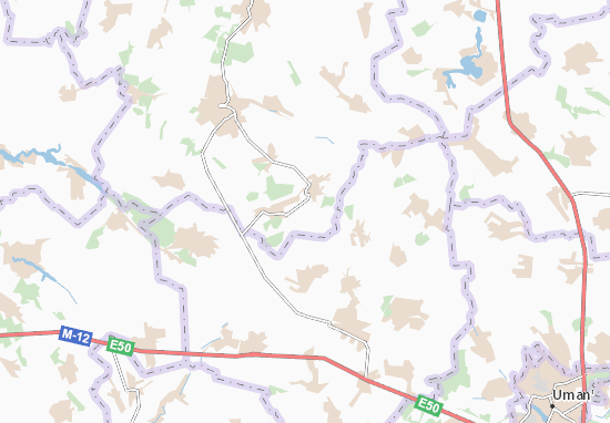 Volodymyrivka Map