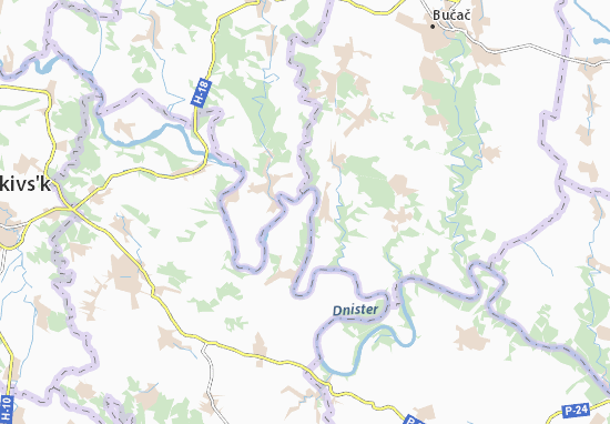 Karte Stadtplan Deleva