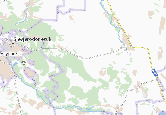 Novookhtyrka Map