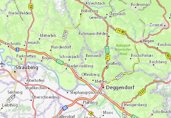 Bernried Map