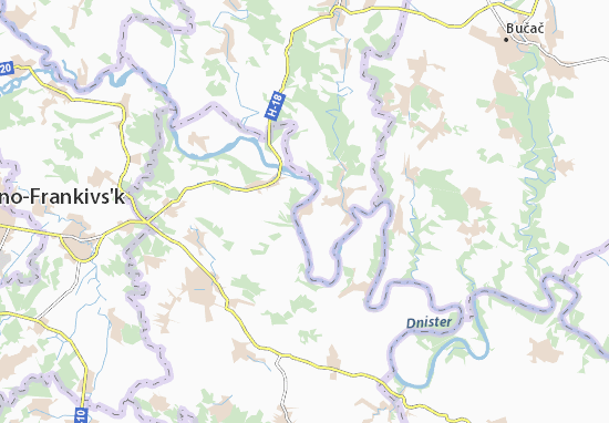 Karte Stadtplan Vistrya