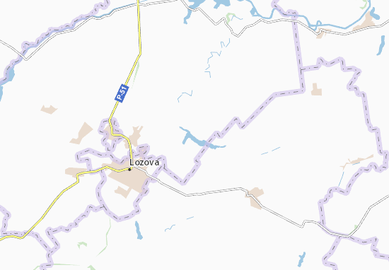 Kaart Plattegrond Bratolyubivka
