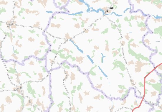 Kaart Plattegrond Pidlisnyi Yaltushkiv