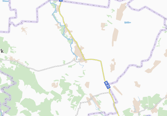 Karte Stadtplan Novoaidar