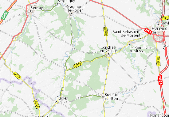 MICHELIN Calais map - ViaMichelin