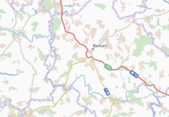 Mukhivtsi Map