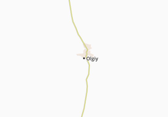 Karte Stadtplan Olgiy