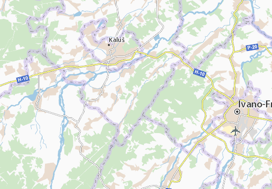Mapa Zavii