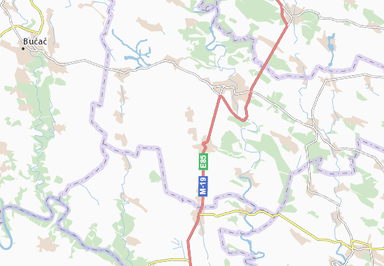 Karte Stadtplan Shul&#x27;hanivka