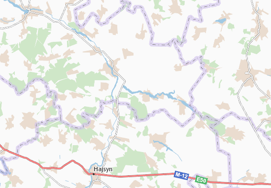 Karte Stadtplan Kam&#x27;yanohirka