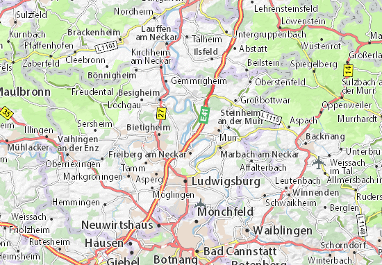 Pleidelsheim Map