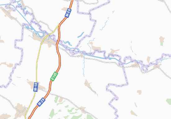 Karte Stadtplan Panasivka