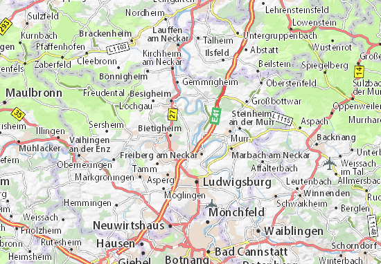 Ingersheim Map