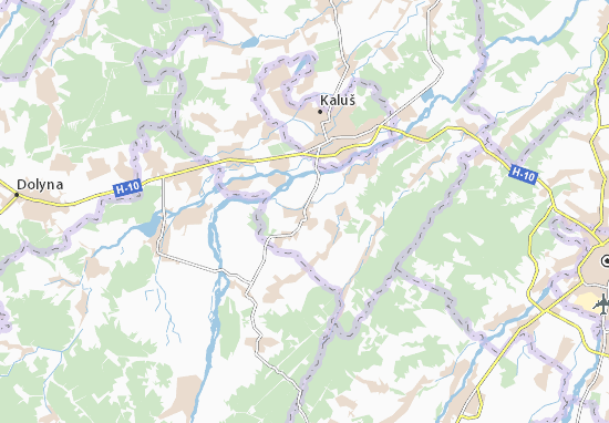 Novytsya Map