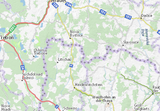 Karte Stadtplan Reingers