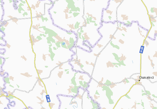 Karte Stadtplan Ripyntsi