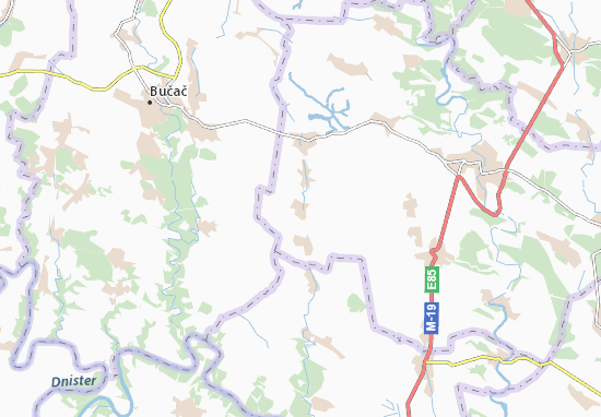 Karte Stadtplan Palashivka