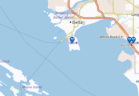 Point Roberts Map