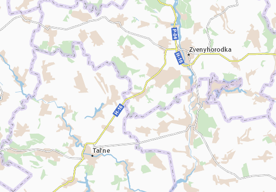 Husakove Map