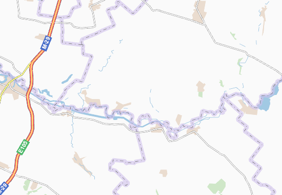 Karte Stadtplan Tavezhnya