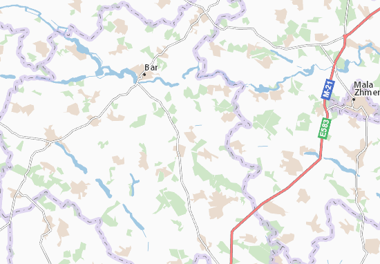 Karte Stadtplan Mal&#x27;chivtsi