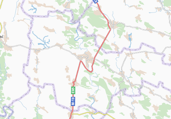 Karte Stadtplan Čortkiv