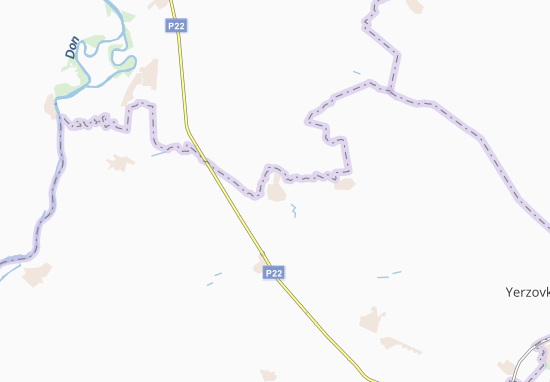 Karte Stadtplan Kotluban&#x27;