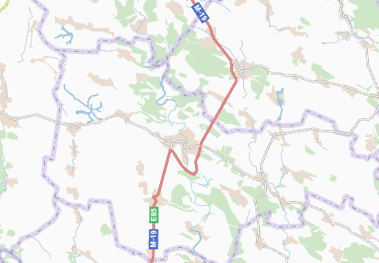 Horishnya Vyhnanka Map