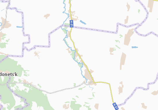 Mapa Denezhnykove