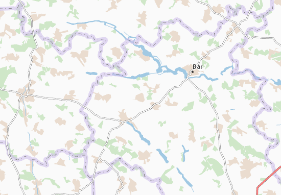Karte Stadtplan Myhalivtsi