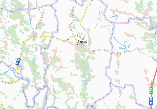 Karte Stadtplan Zhyznomyr