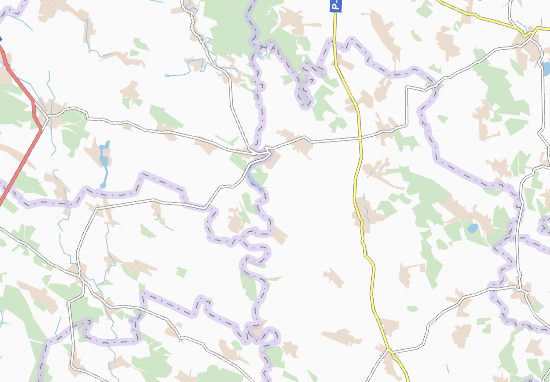 Kaart Plattegrond Bodnarivka