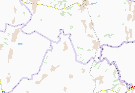 Karte Stadtplan Verkhn&#x27;obohdanivka