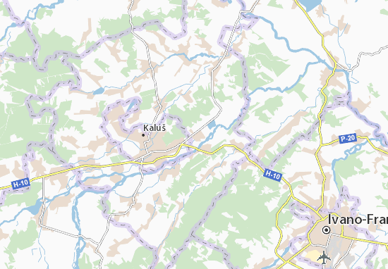 Studinka Map