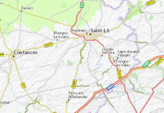 Karte Stadtplan Saint-Samson-de-Bonfossé