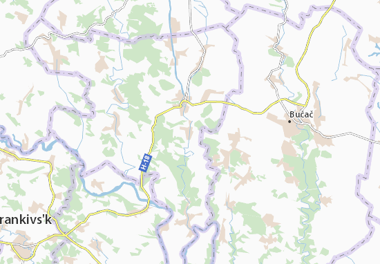 Karte Stadtplan Dubenky
