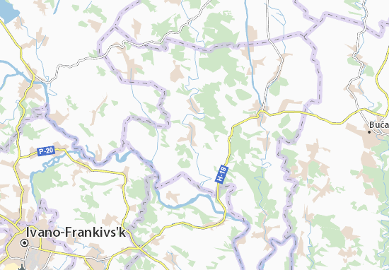 Kaart Plattegrond Zadariv