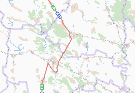 Oryshkivtsi Map