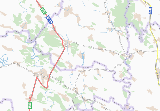 Karte Stadtplan Kotsyubyntsi