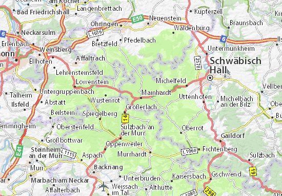 Mainhardt Map