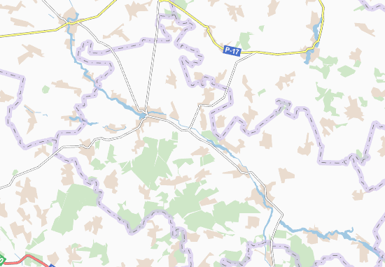 Carte-Plan Pariivka