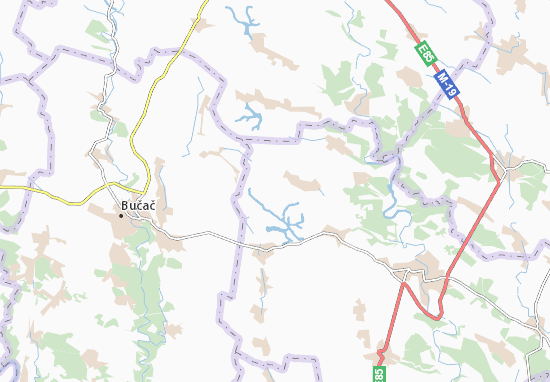 Kaart Plattegrond Romashivka