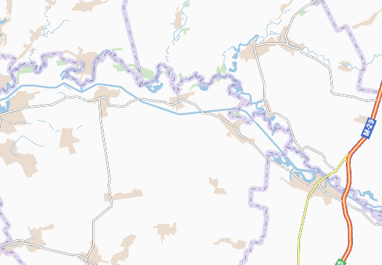 Karte Stadtplan Havryshivka