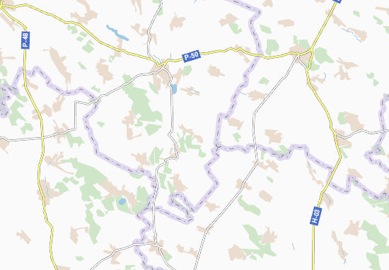 Kaart Plattegrond Stara Pisochna