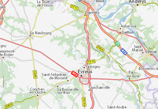 Saint-Germain-des-Angles Map