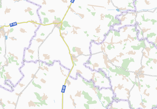 Hlushkivtsi Map
