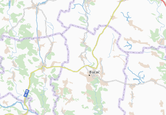 Mapa Perevoloka