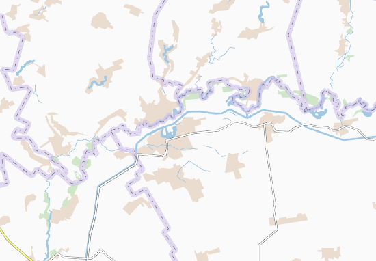 Karte Stadtplan Chernechchyna
