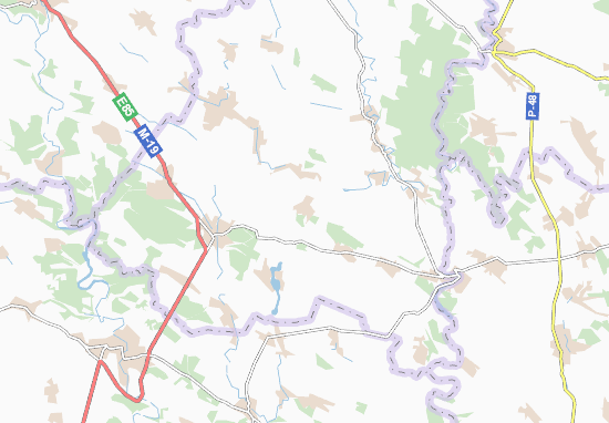 Nyzhbirok Map