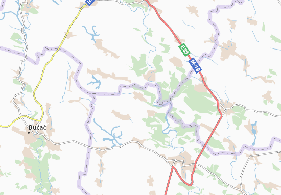 Zvynyach Map